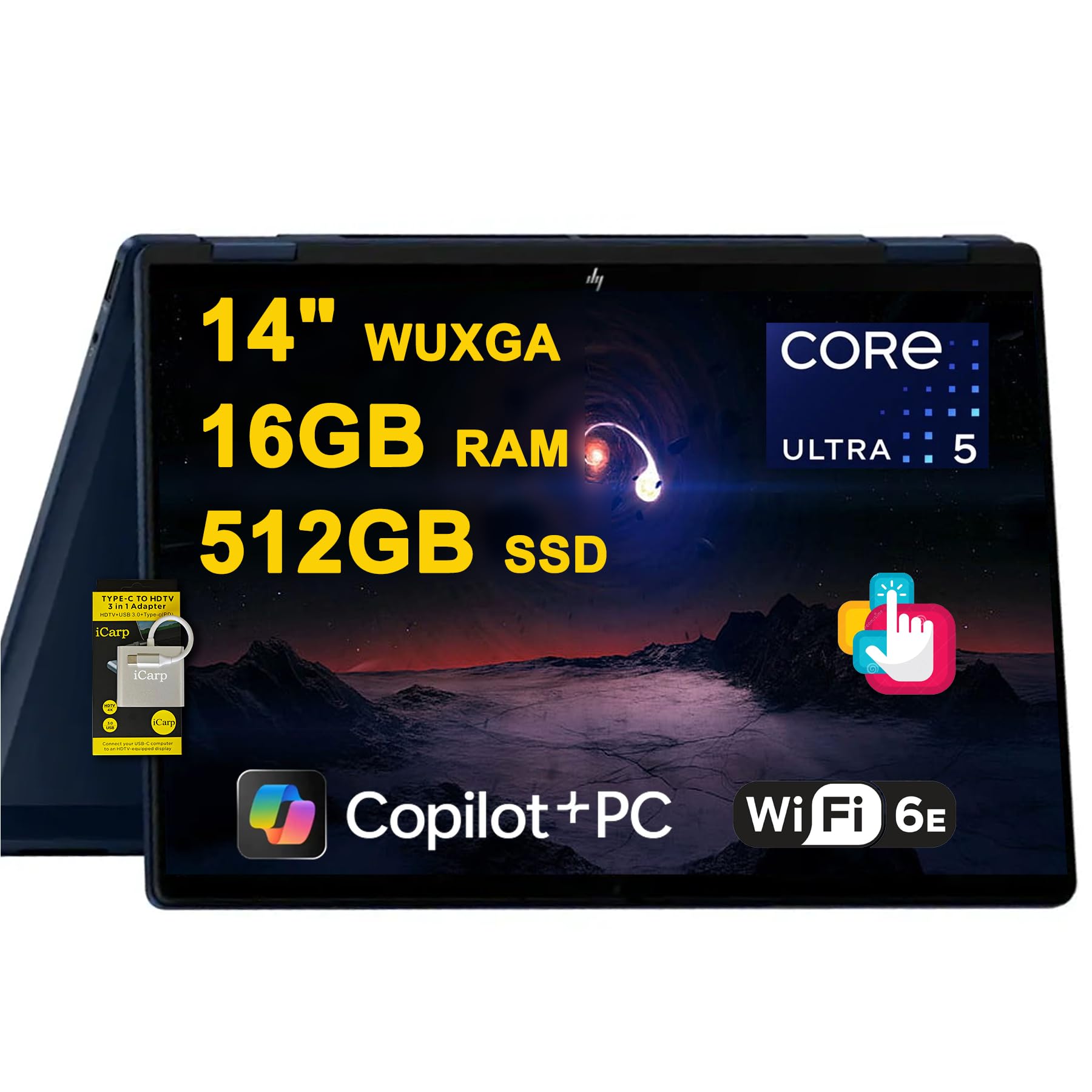 Amazon.com: HP OmniBook X Flip 2-in-1 Laptop 14